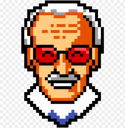 stan lee - stan lee pixel art PNG images with transparent canvas variety