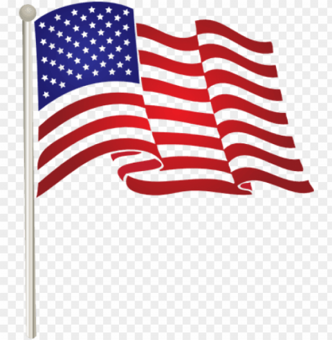star american flag - american flag clip art Transparent PNG Isolated Subject Matter