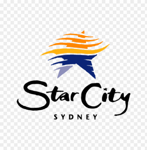 star city vector logo Isolated Design Element in PNG Format