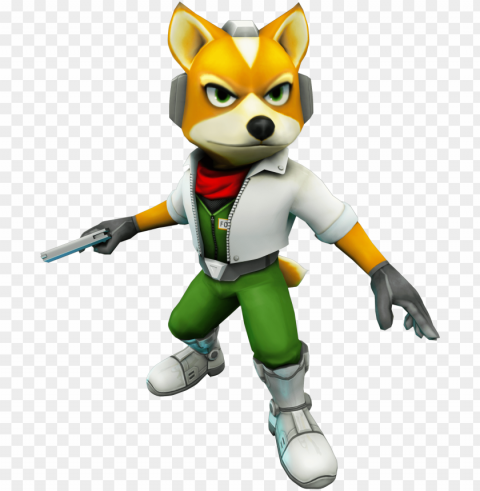 star fox - fox mccloud star fox 64 3d Transparent PNG Illustration with Isolation