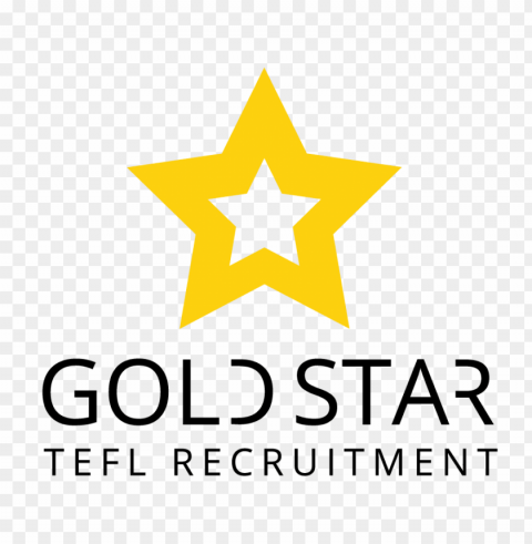 star gold logo Isolated Subject on Clear Background PNG