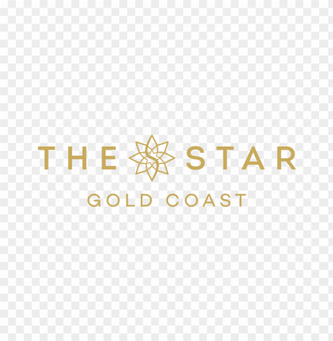 star gold logo Isolated Subject with Clear Transparent PNG