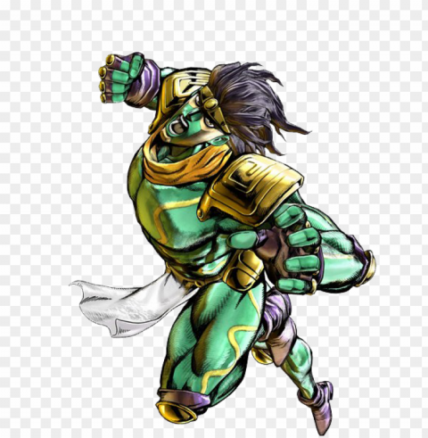 star platinum the world - jo jos bizarre adventure all star battle PNG clip art transparent background