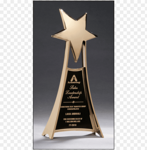 star trophy - trophies for best employees PNG Image with Transparent Isolated Graphic Element