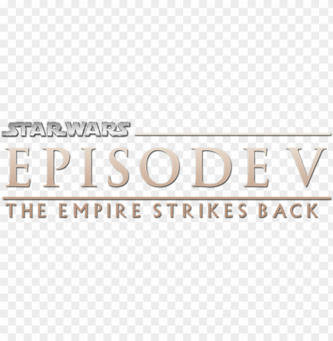 star wars episode v alternate logo - star wars episode i the phantom menace logo PNG images with transparent elements