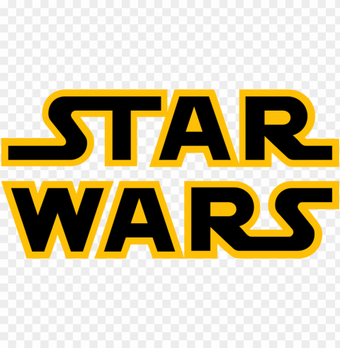 Star Wars Logo Clear Background Isolated Item On Transparent PNG Format