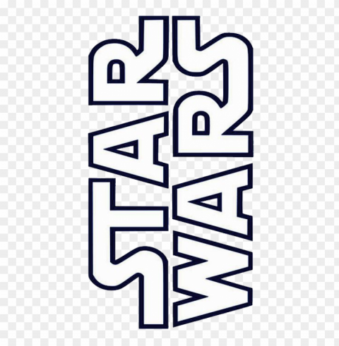  star wars logo no Isolated Item on Clear Background PNG - bc2eebe9