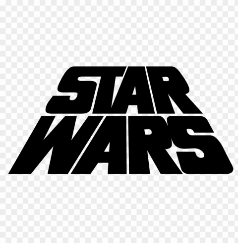 Star Wars Logo No Isolated Subject With Clear PNG Background