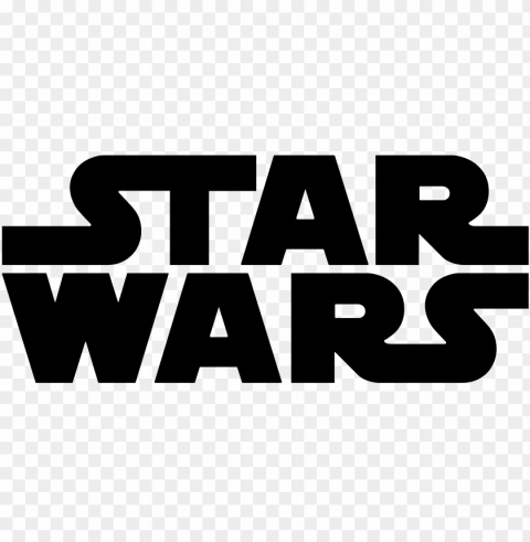 star wars logo free PNG file without watermark