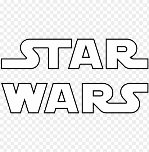 Star Wars Logo Hd Isolated Illustration With Clear Background PNG