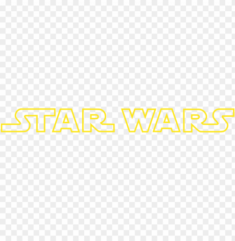  star wars logo hd Isolated Subject on HighQuality PNG - de30258d