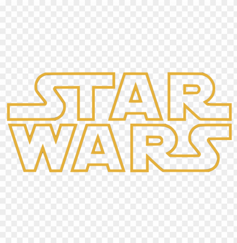 Star Wars Logo Hd PNG Graphic Isolated On Clear Background