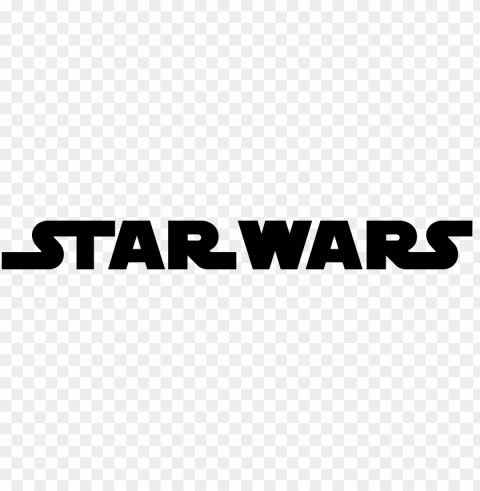 Star Wars Logo Transparent Isolated PNG Object With Clear Background