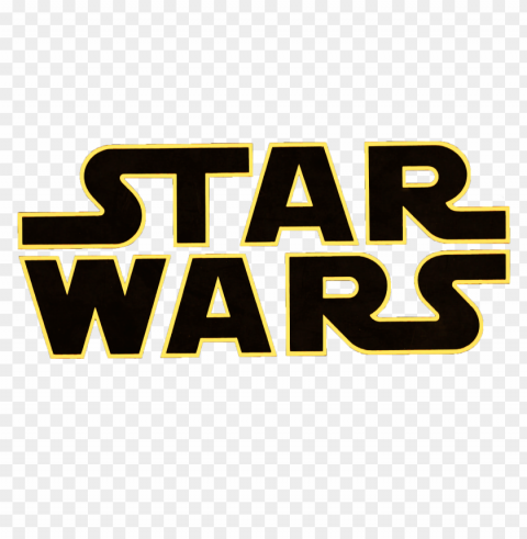 Star Wars Logo Isolated Item In Transparent PNG Format