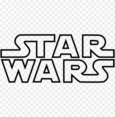 star wars logos icons vector - star wars felirat készítés PNG Image with Clear Background Isolated