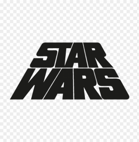 star wars pyramidal vector logo free Clean Background Isolated PNG Illustration