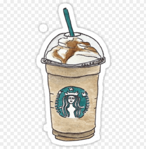 starbucks cup by kmmills - starbucks drawi Isolated Graphic on Clear Background PNG PNG transparent with Clear Background ID 9eee5756