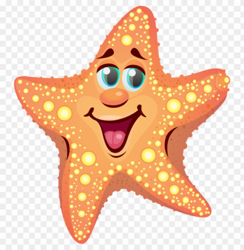 Starfish Transparent Design PNG