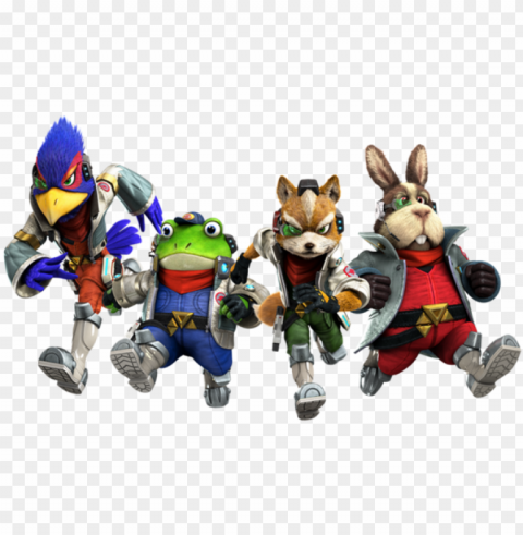 starfox 3d models - star fox zero peppy hare Isolated Subject on Clear Background PNG
