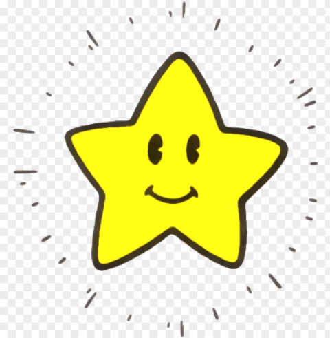 Starman Artwork - Mario Bros Star PNG Graphics