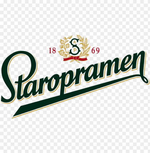 staropramen beer logo PNG images with no limitations