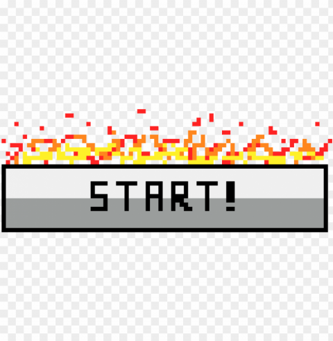 start button concept - game start button PNG files with transparent canvas collection