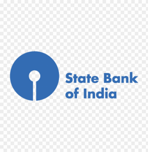 state bank of india logo vector free Isolated Character on Transparent Background PNG