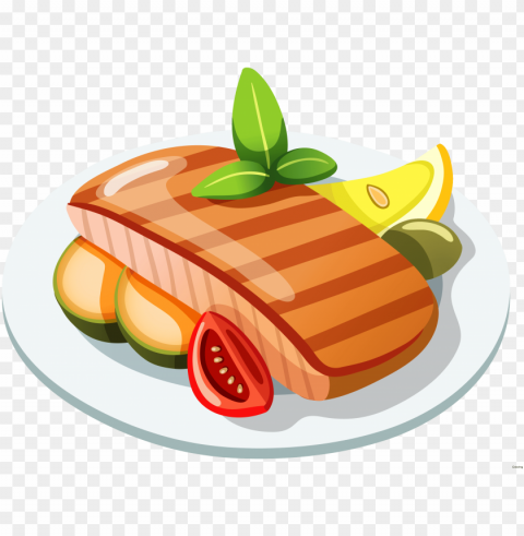 steak drawing cartoon at getdrawings - clip art food dinner PNG Image with Transparent Isolation