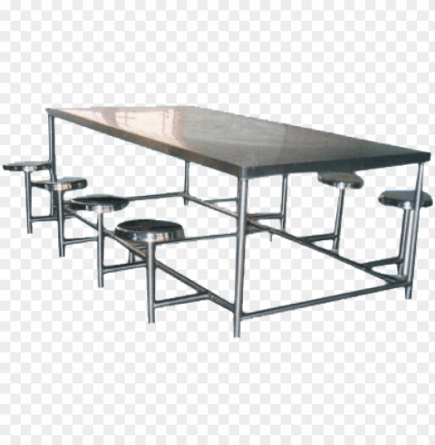 steel dining table - steel furniture dining table PNG free transparent