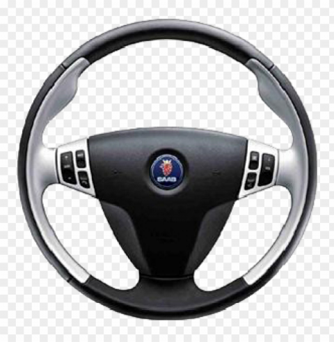 steering wheel cars file Transparent PNG Isolated Item with Detail