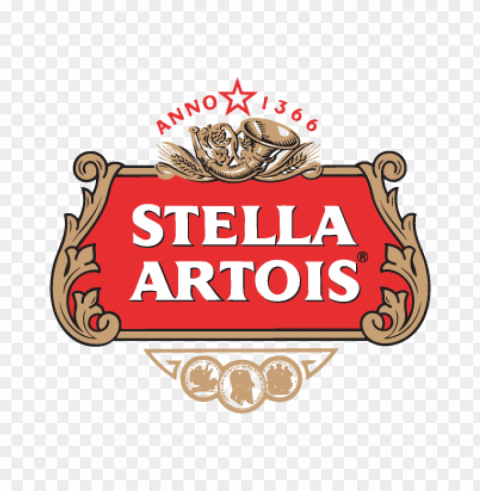stella artois logo vector PNG images for printing
