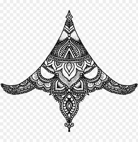 sternum tattoo design - sternum tattoo designs transparent PNG clear background