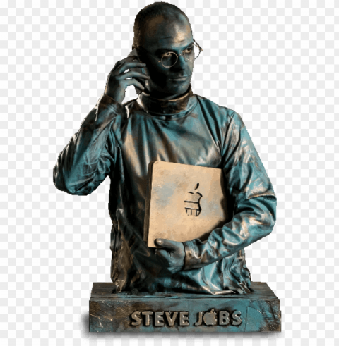 steve jobs - bronze sculpture Transparent PNG images bulk package