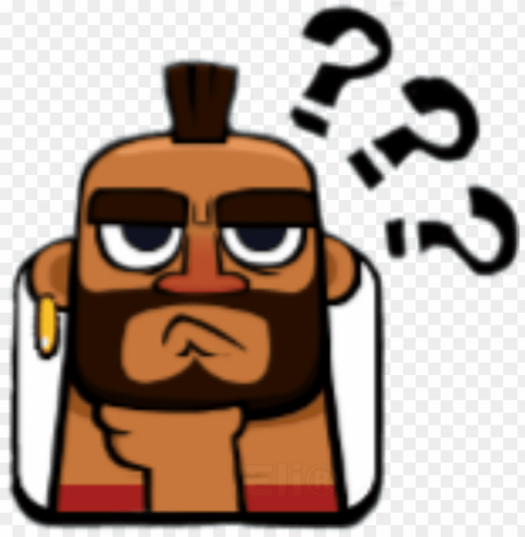 sticker clashroyale vector royal montapuercos reacc - clash royale hog emotes Isolated Subject in Transparent PNG Format