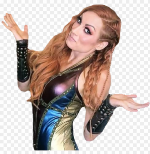 sticker other becky lynch haussement depaules tant - professional wrestli Transparent design PNG