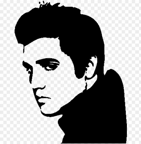 stickers elvis presley ambiance sticker star 011 - pixel art elvis presley Isolated PNG Image with Transparent Background