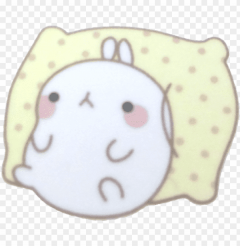 stickers mine molang - cartoo PNG Isolated Illustration with Clarity PNG transparent with Clear Background ID fa29346f