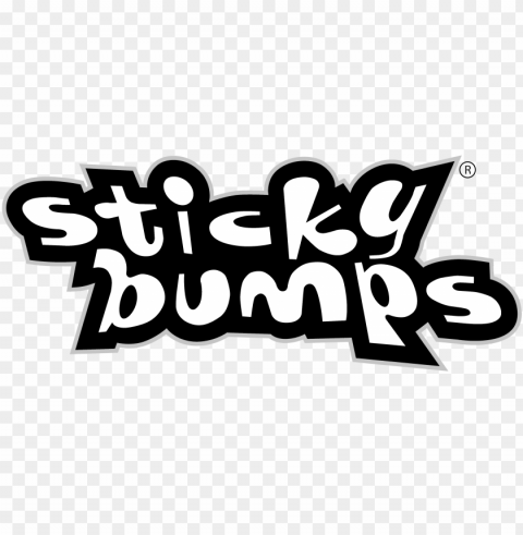sticky bumps grey pinstripe - sticky bumps logo PNG transparent design