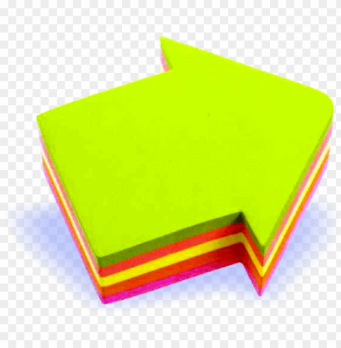 sticky notes arrow shape - arrow post it note PNG transparent images for social media PNG transparent with Clear Background ID b511401a