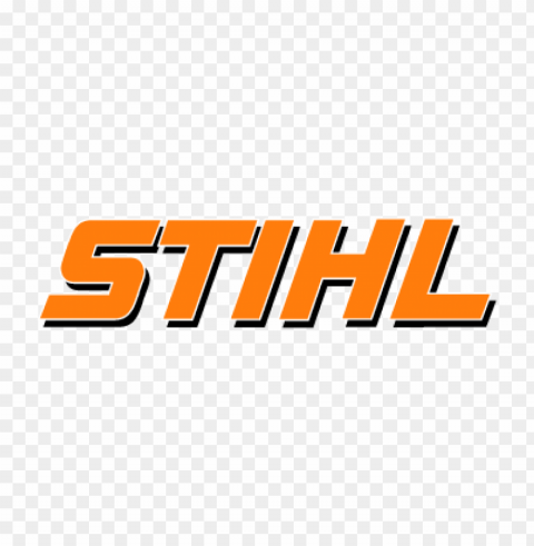 stihl company vector logo PNG Image with Clear Isolation