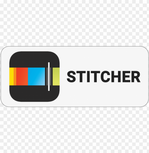 stitcher podcasts - graphic desi Transparent Background Isolation in PNG Image