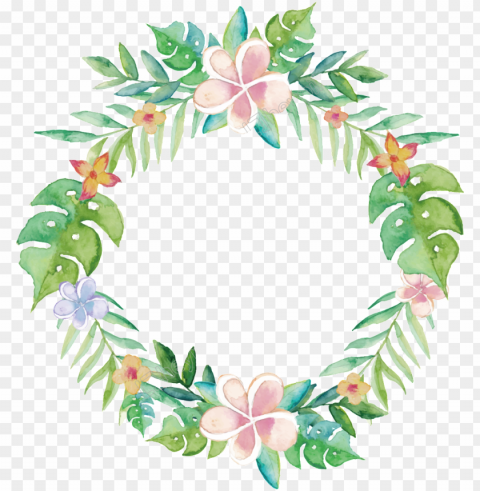 stock garland transparent fresh - watercolor garland Clear Background Isolation in PNG Format PNG transparent with Clear Background ID 24d98bcd