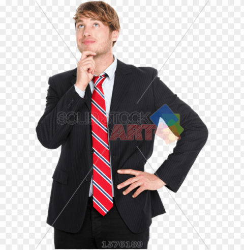 stock photo of pensive handsome brunet asian businessman - businessperso High-quality transparent PNG images PNG transparent with Clear Background ID e360ed21