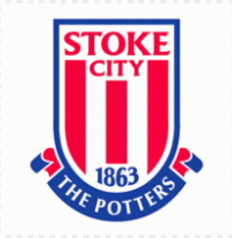 stoke city logo vector download free Isolated Item in HighQuality Transparent PNG