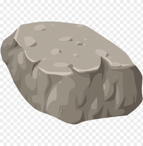 stone clipart big rock - rock clipart Isolated Design Element on PNG