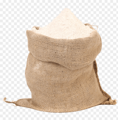stoneground wholemeal plain flour - bag of flour Clean Background Isolated PNG Icon