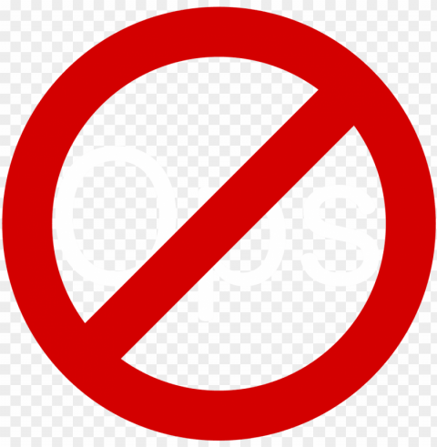 stop symbol - no right turn road si PNG Graphic with Clear Background Isolation