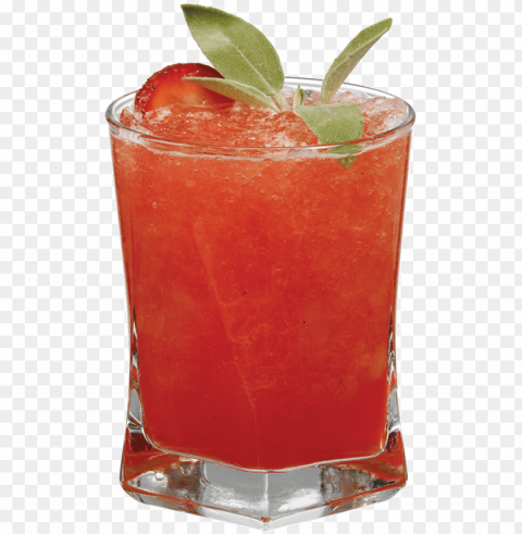 strawberry bramble - strawberry daiquiri on the rocks Transparent Background Isolation of PNG PNG transparent with Clear Background ID 76d2c176