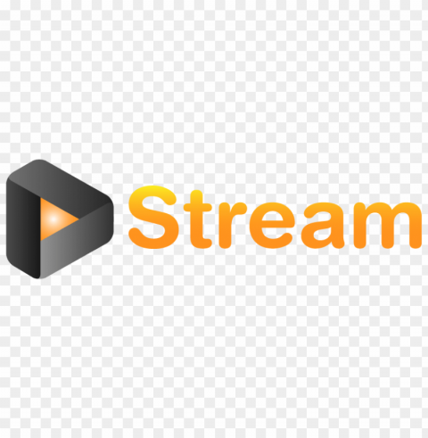 stream logo Isolated Item on Clear Transparent PNG
