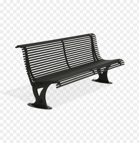 Street Bench Isolated Character In Transparent Background PNG